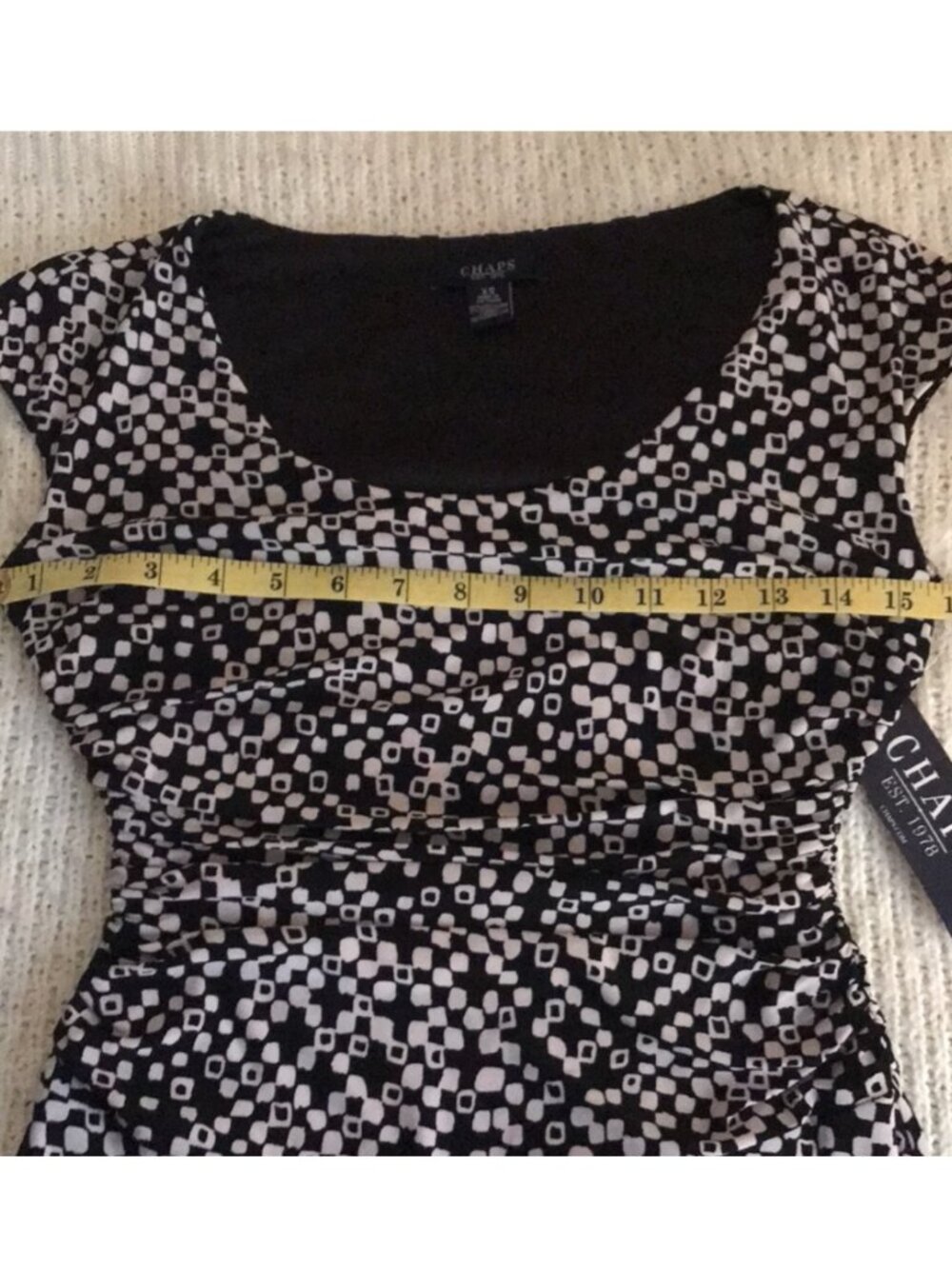 CHAPS Dress by Ralph Lauren Extra Small NEW - Picture 7 of 8